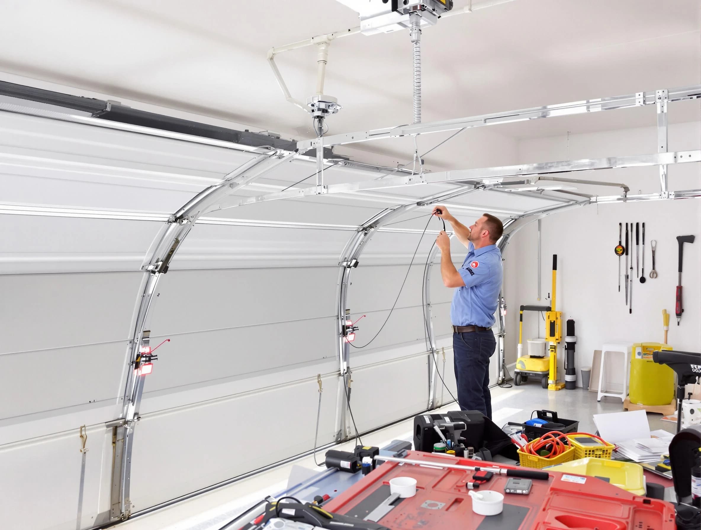 Garage door cable repair service by Fountain Hills Garage Door Repair in Fountain Hills