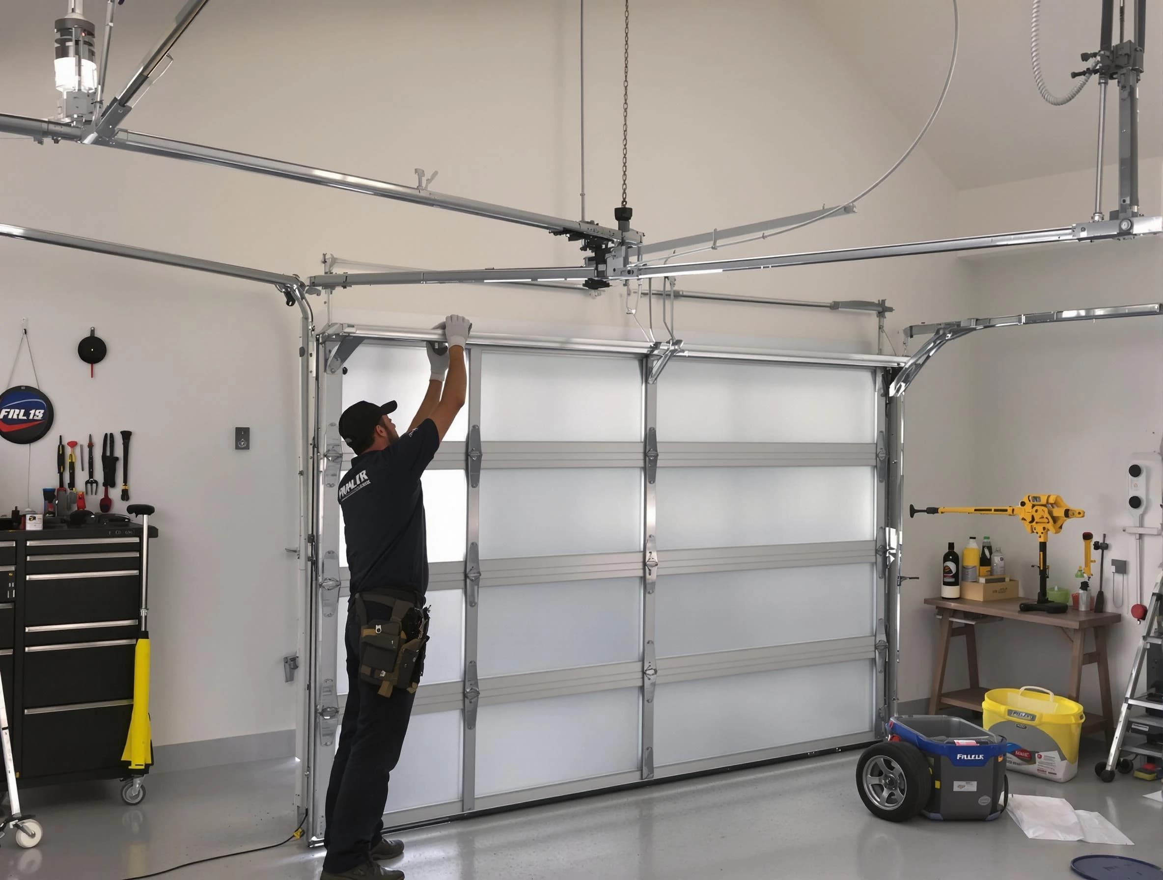 Fountain Hills Garage Door Repair certified team performing precision garage door installation in Fountain Hills