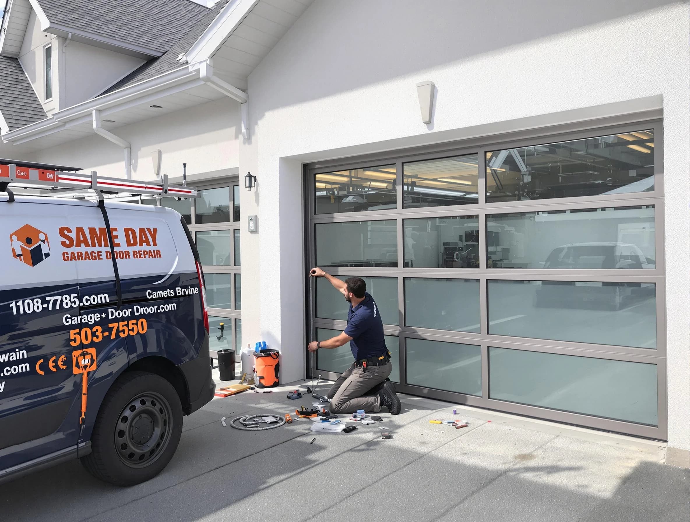 Same-day garage door repair service by Fountain Hills Garage Door Repair in Fountain Hills